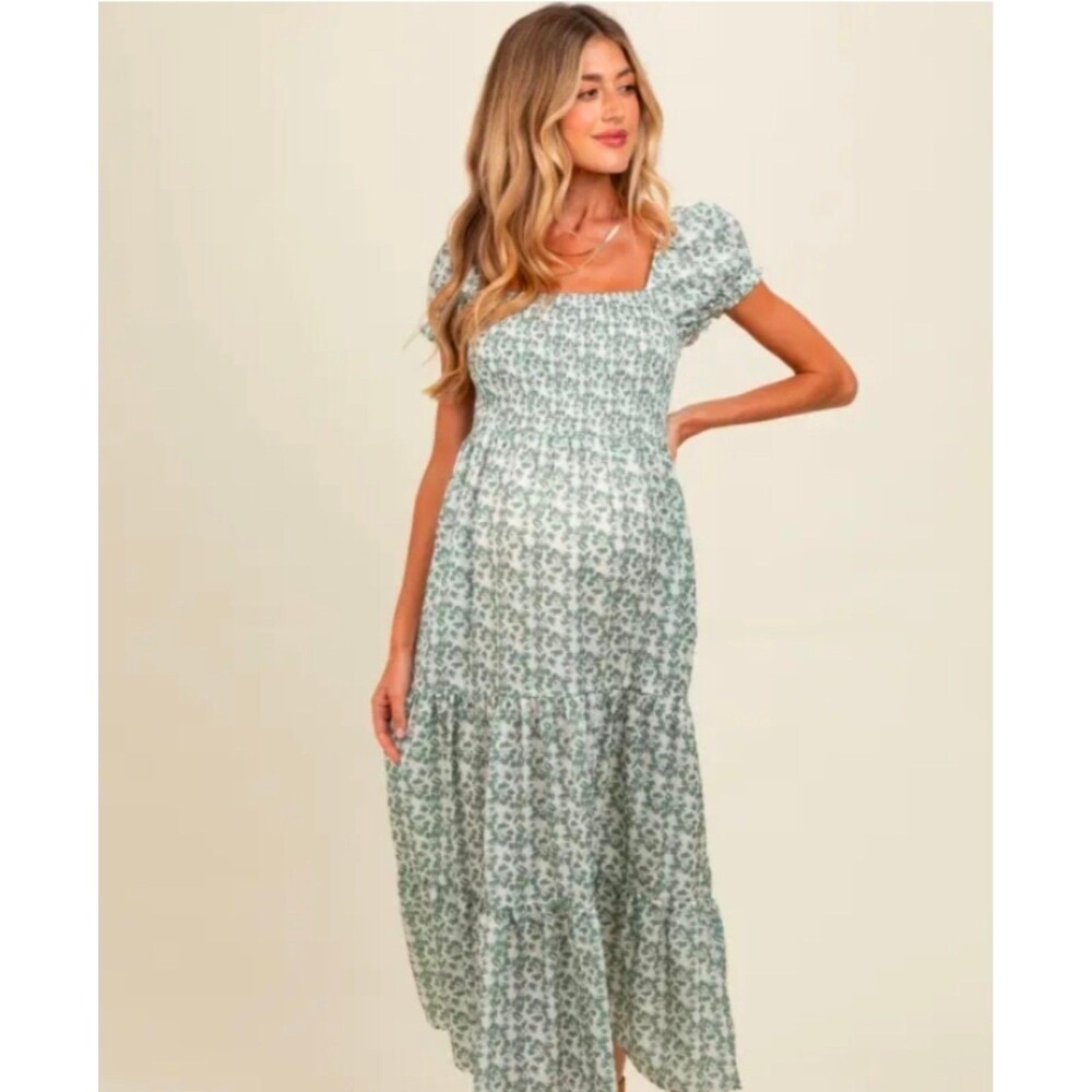 Maternity Smocked Dress